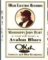 'Mississippi' John Hurt--First recordings 1928